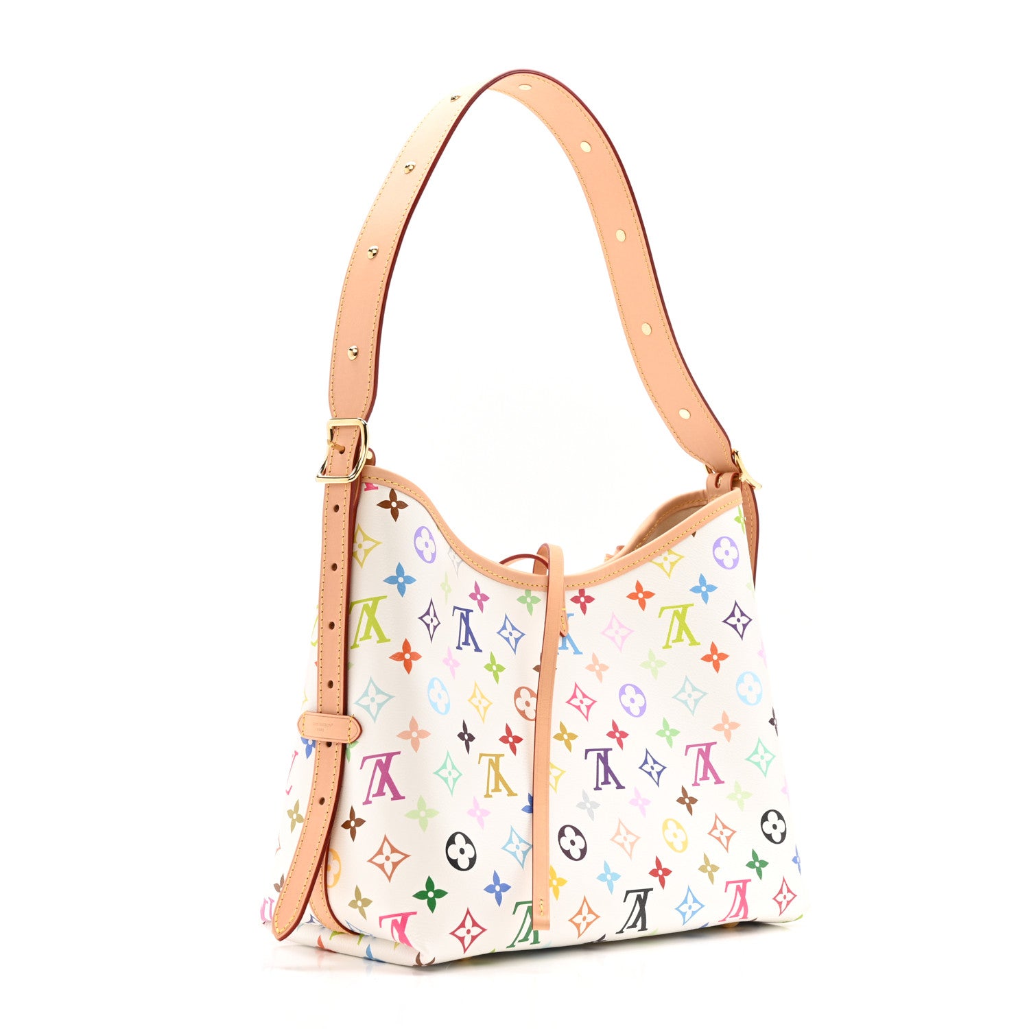 Louis Vuitton LV x TM Monogram Multicolor CarryAll PM White 4 of 11