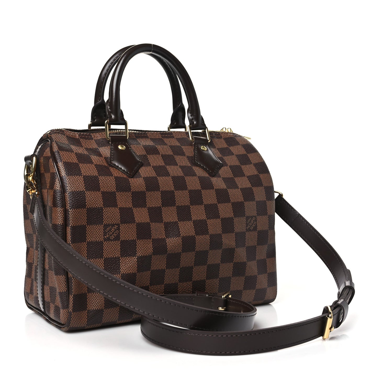 Damier Ebene Speedy Bandouliere 25