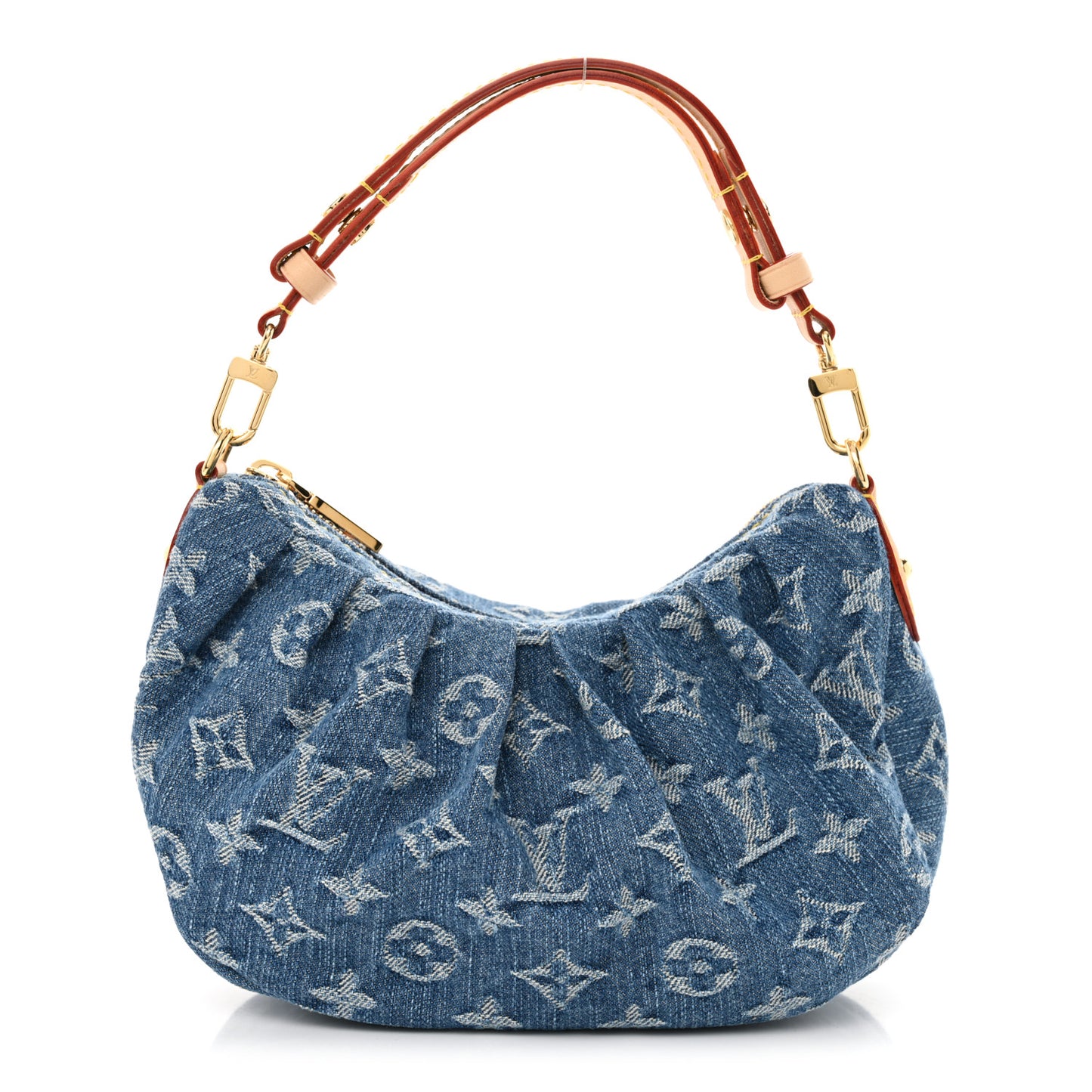 Monogram Denim Pochette Valley Blue