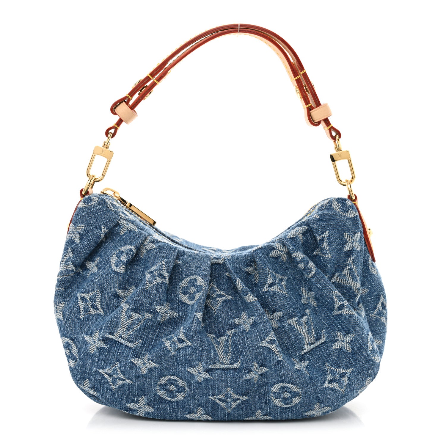 Louis Vuitton Monogram Denim Pochette Valley Blue 1 of 9