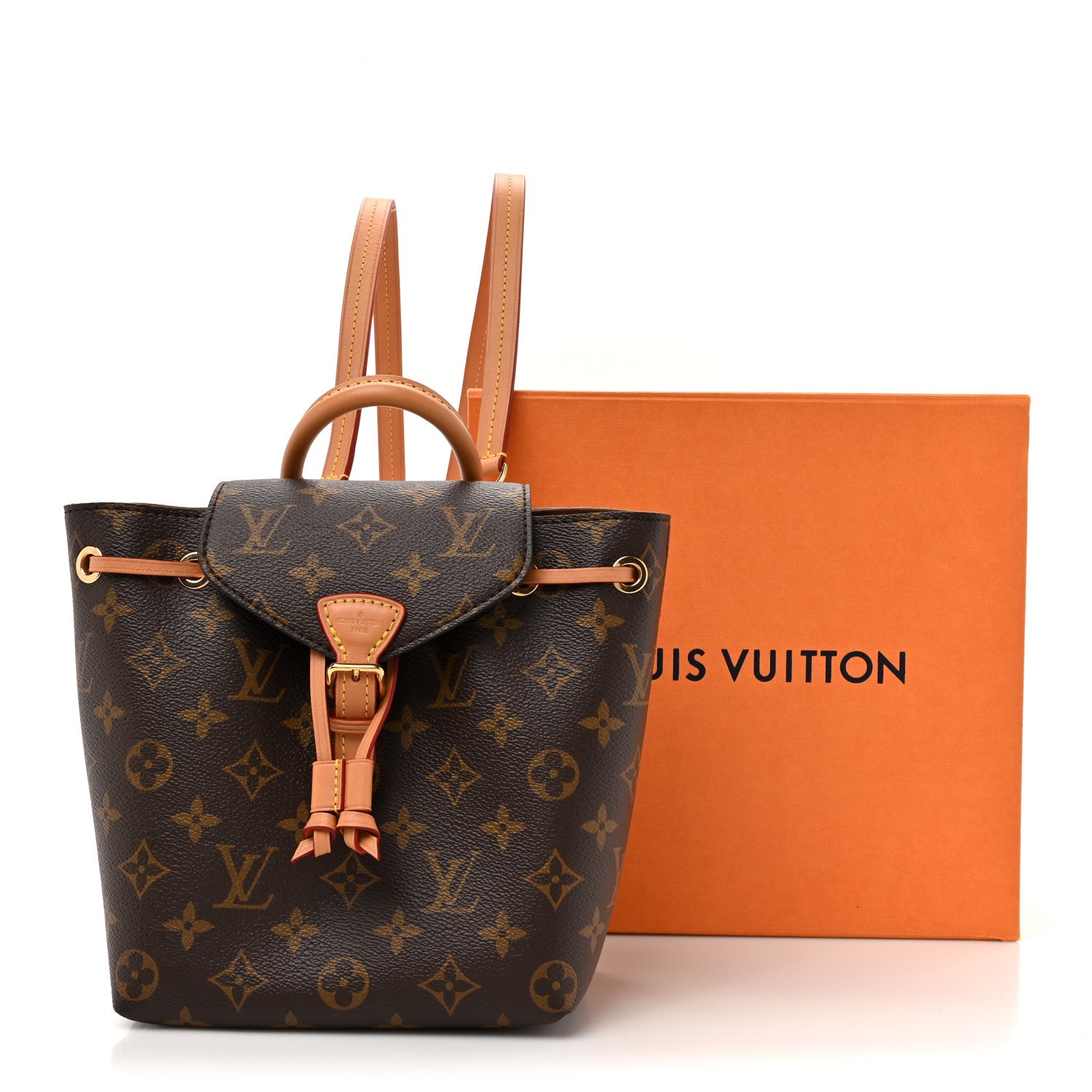 Louis Vuitton Monogram Montsouris BB Backpack Natural 14 of 14