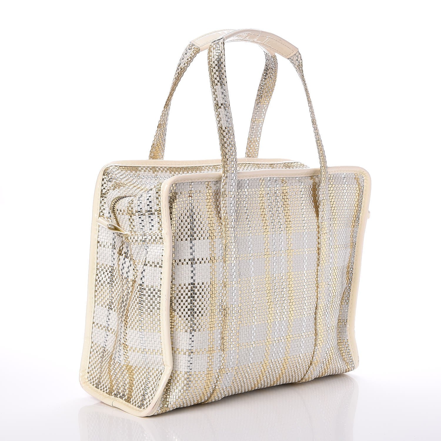 Louis Vuitton Braided Street Shopper PM Gold 3 of 6