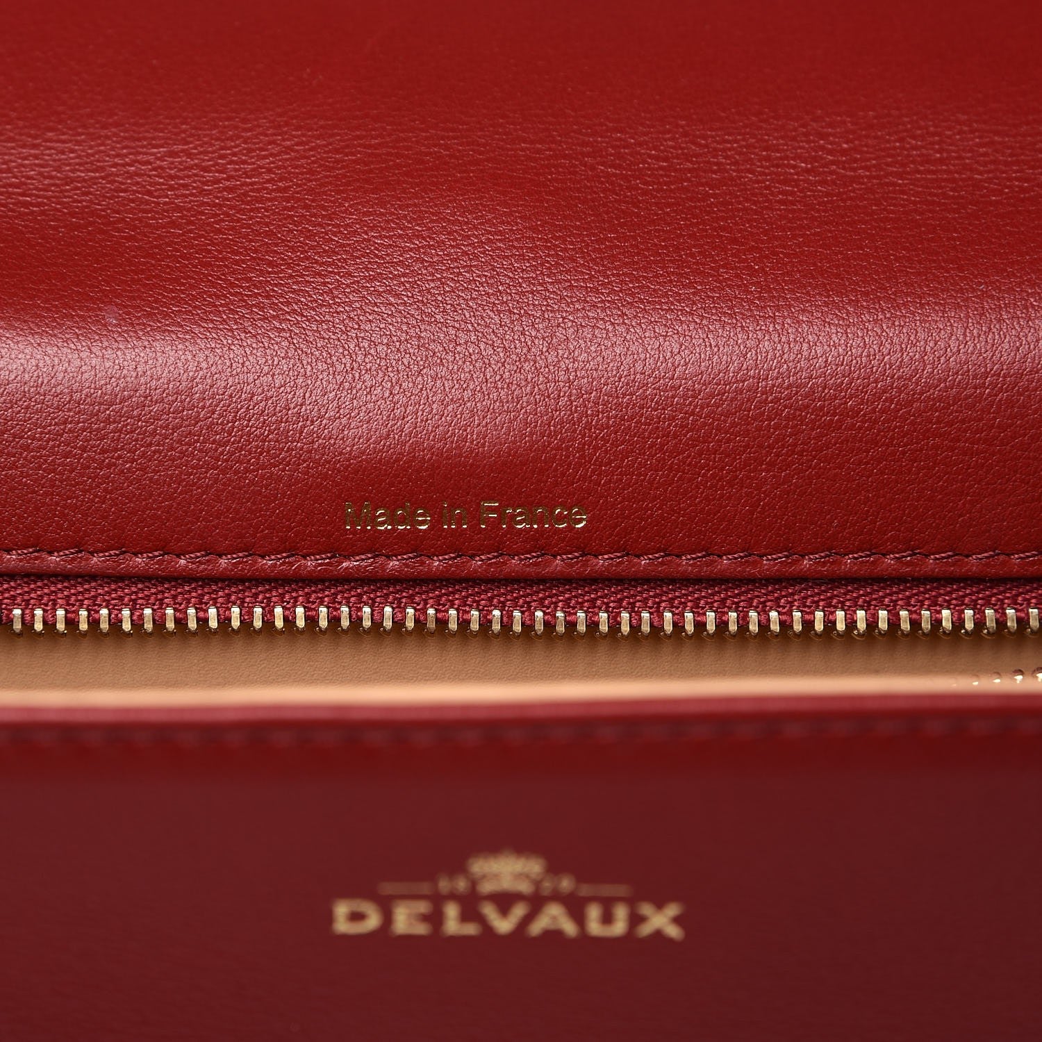 Delvaux Smooth Calfskin GM Tempete Satchel Rouge 7 of 10