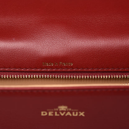 Delvaux Smooth Calfskin GM Tempete Satchel Rouge 7 of 10