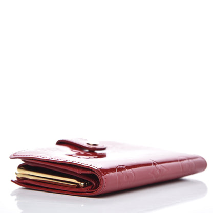 Louis Vuitton Vernis French Purse Wallet Pomme d'Amour 4 of 9