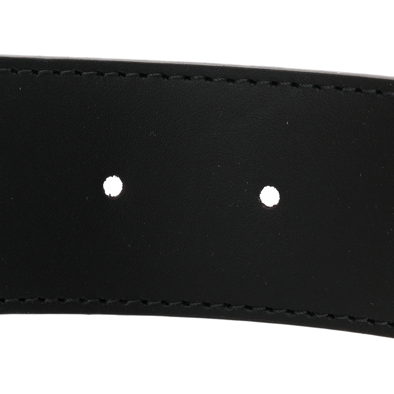 Louis Vuitton Calfskin Monogram 30mm LV Initiales Reversible Belt 110 44 Black 5 of 5