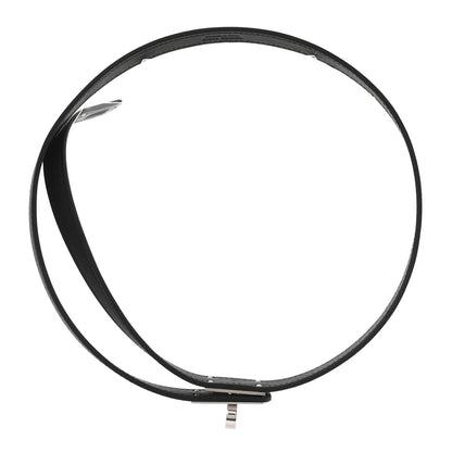 Hermes Swift Kelly Lariat Necklace Black 1 of 6