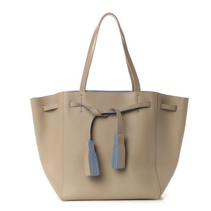 Celine Smooth Calfskin Small Belt Cabas Phantom Beige 1 of 9
