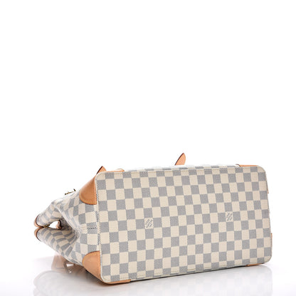 Louis Vuitton Damier Azur Hampstead MM 17 of 29