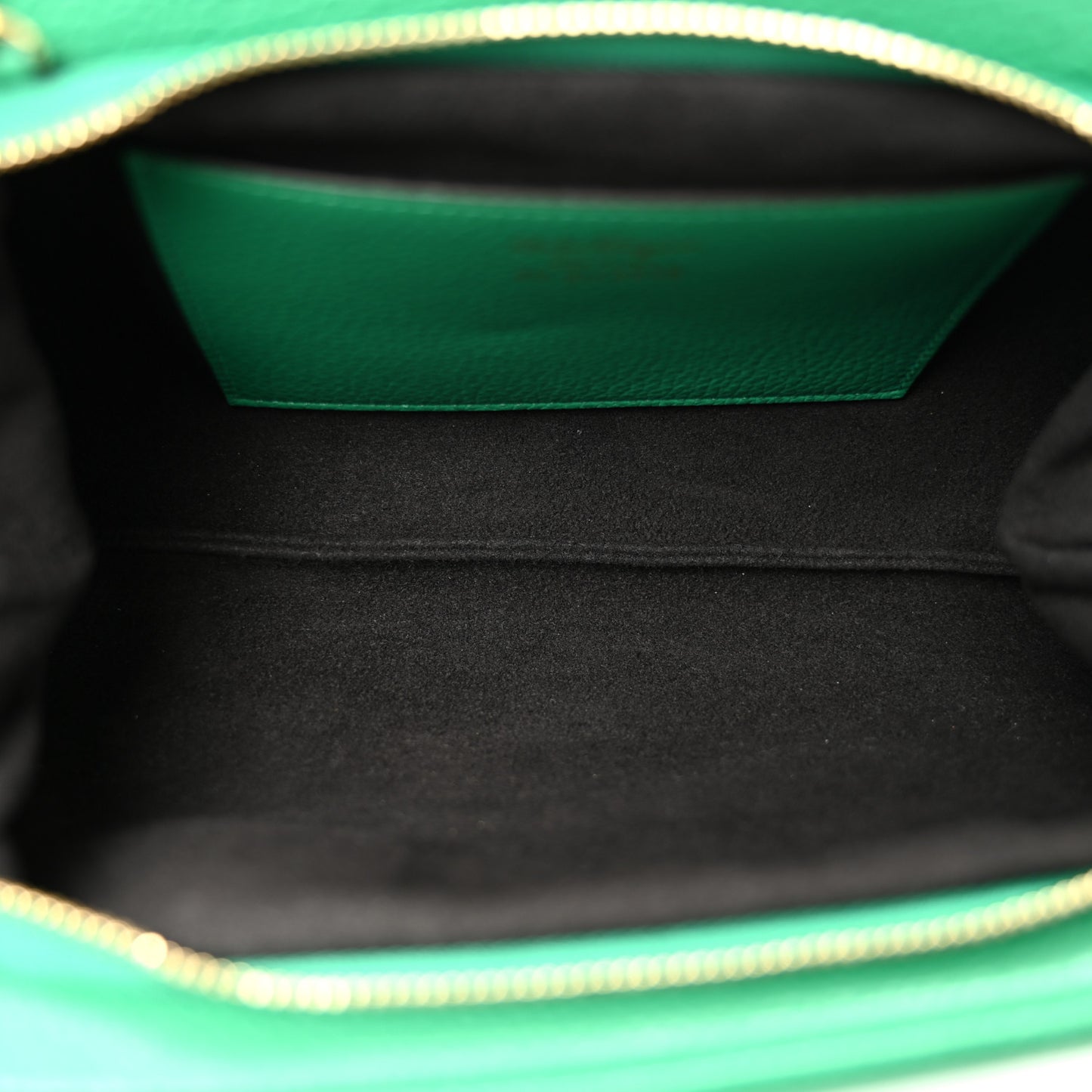 Eram Calfskin Gancini Mini Clutch Smeraldo