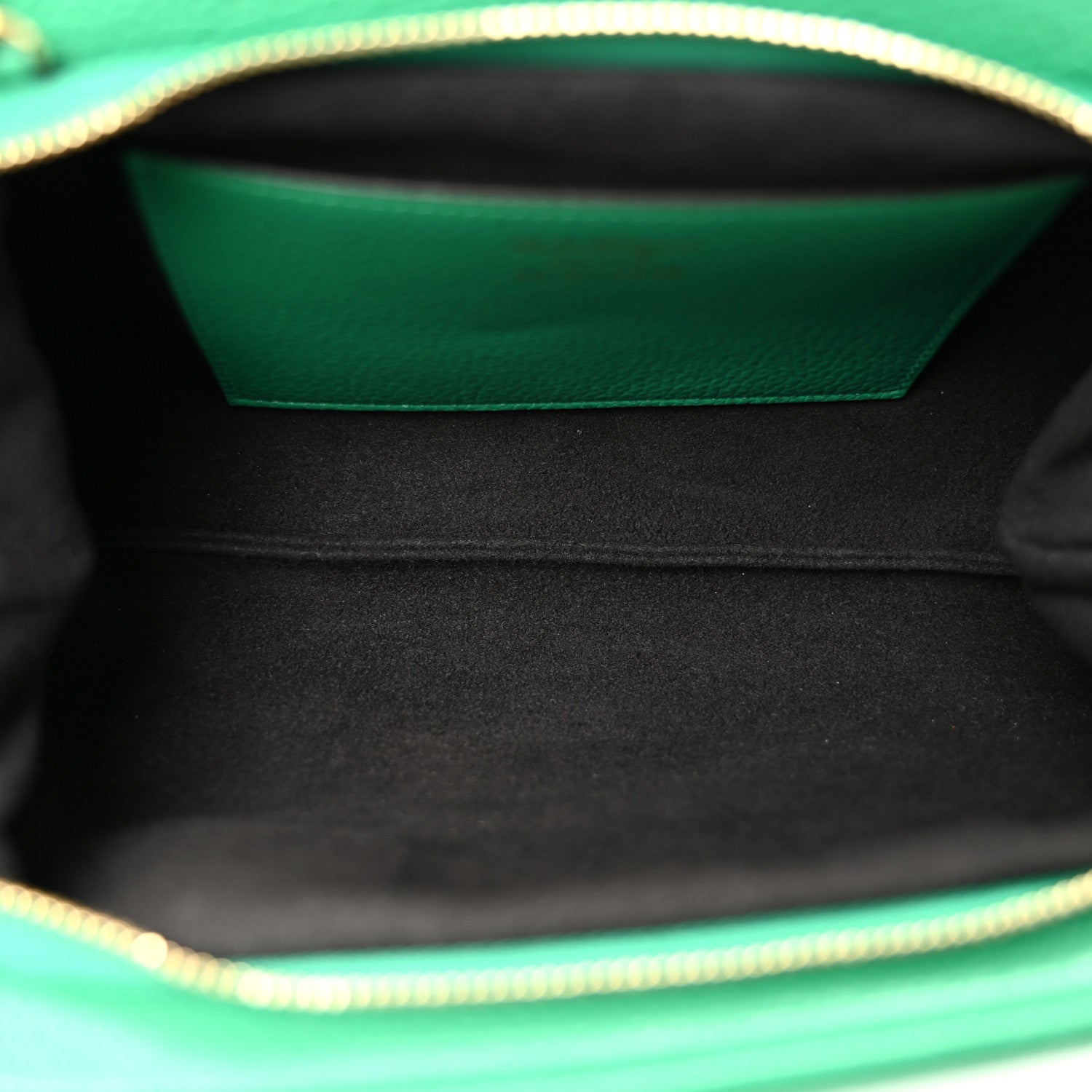 Salvatore Ferragamo Eram Calfskin Gancini Mini Clutch Smeraldo 5 of 10