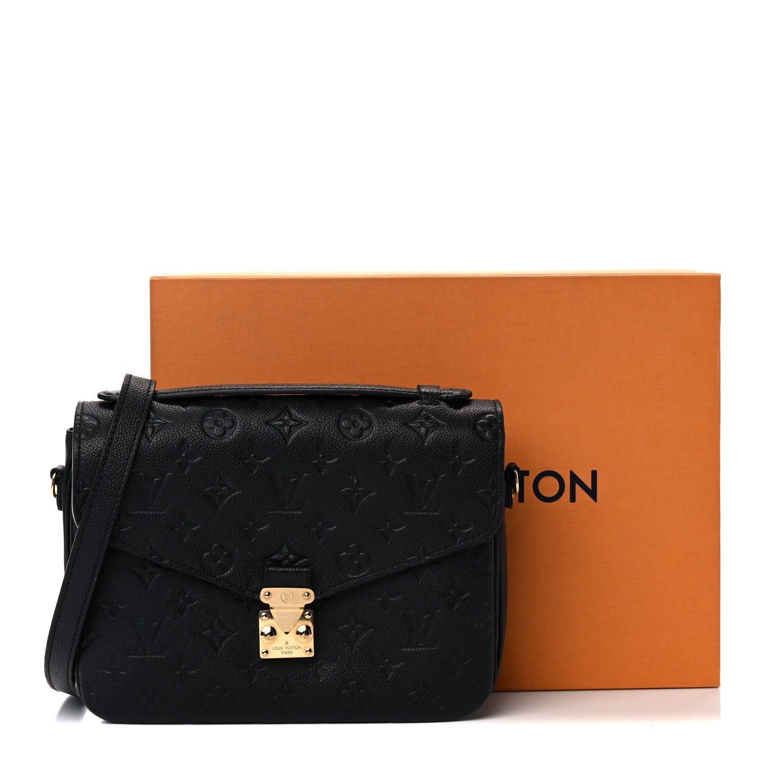 Louis Vuitton Empreinte Pochette Metis Black 12 of 13