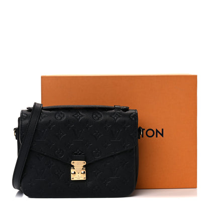 Louis Vuitton Empreinte Pochette Metis Black 12 of 13