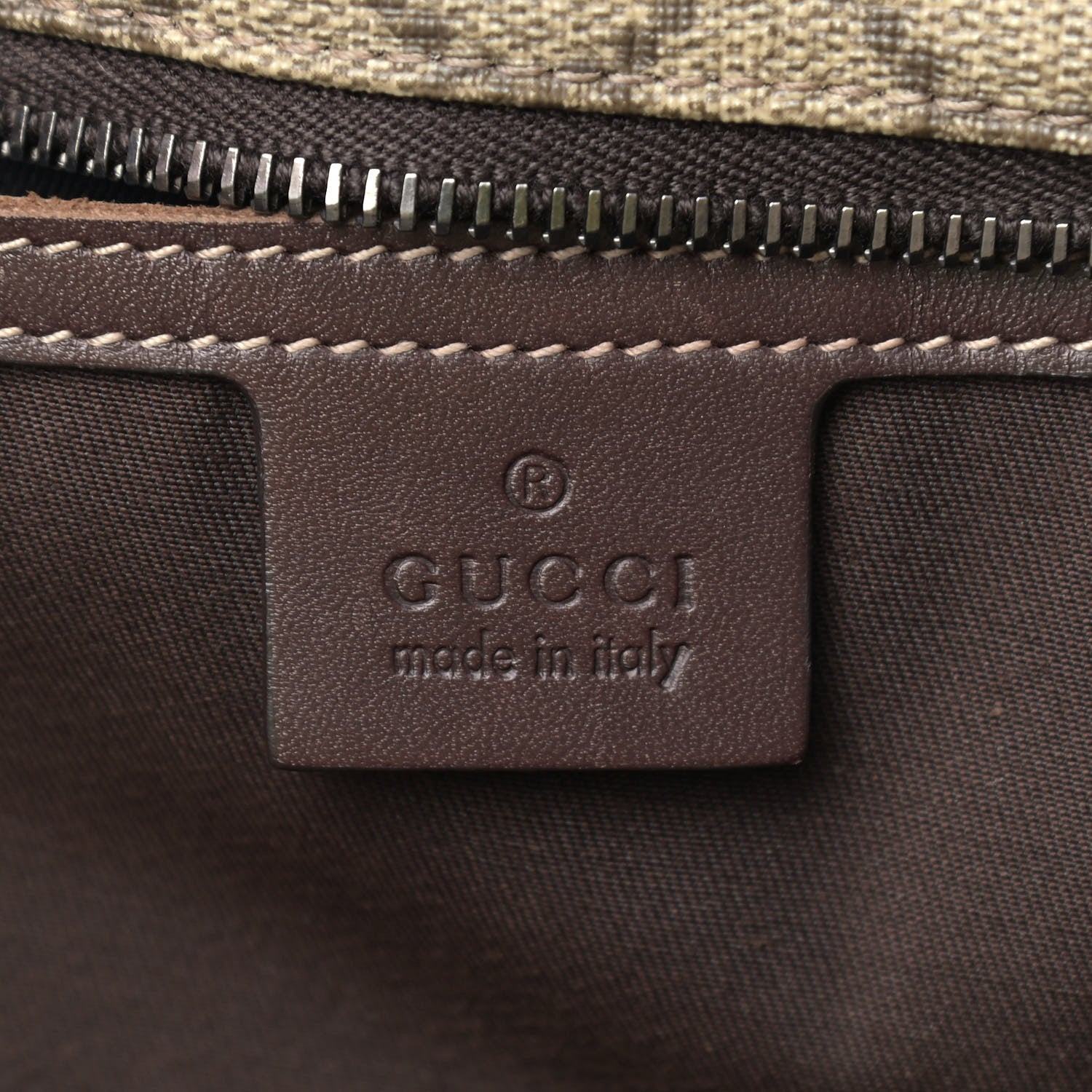 Gucci GG Supreme Monogram Small Joy Tote Dark Brown 6 of 9