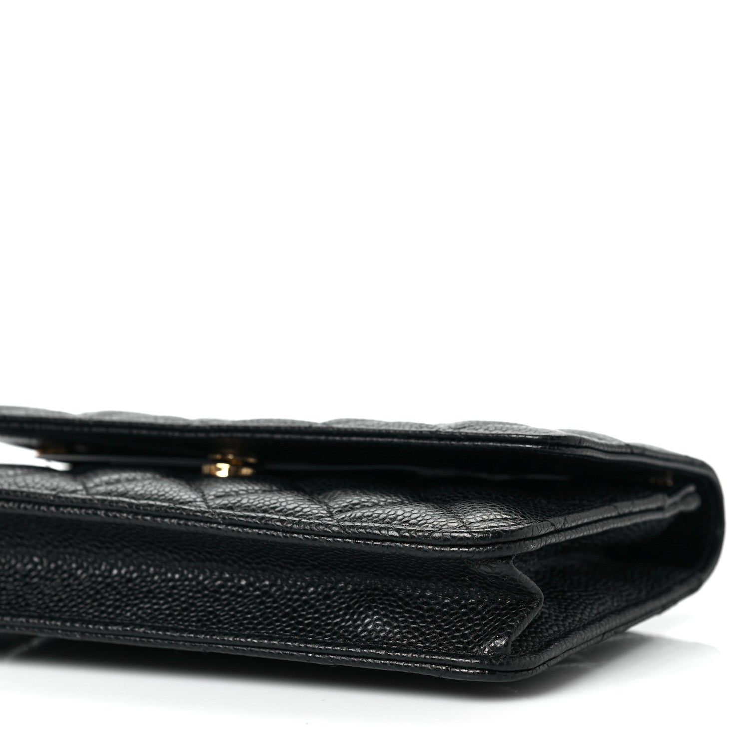 Chanel Caviar Quilted Wallet On Chain WOC Black 10 of 11