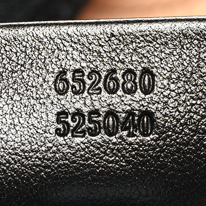 Gucci New Sakai Calfskin Lux Small Dahlia Tote Black 9 of 12