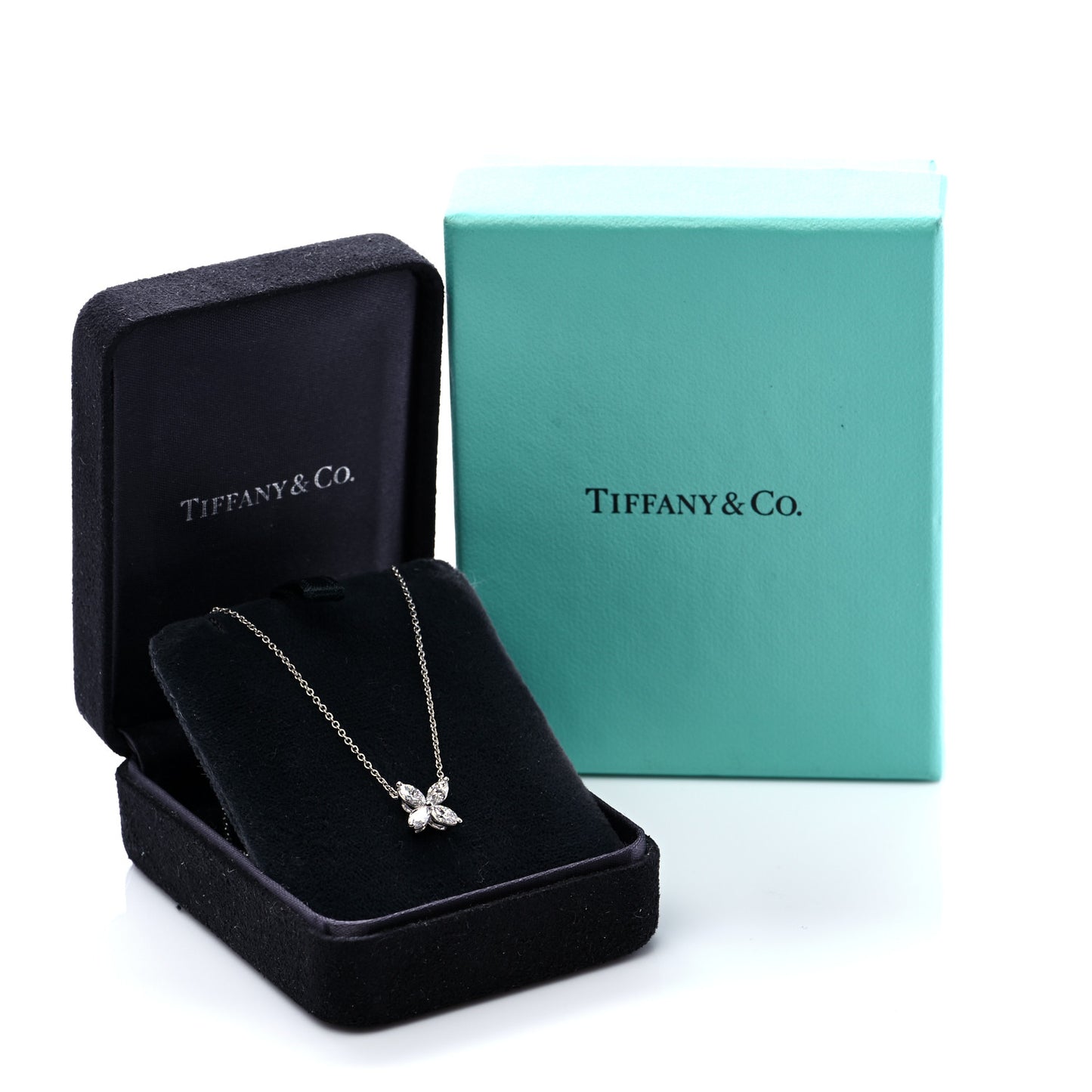 Platinum Diamond Medium Victoria Necklace