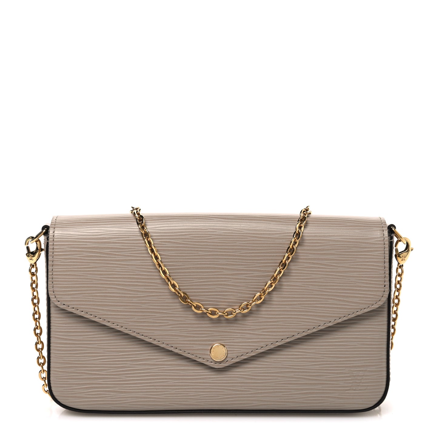 Epi Felicie Pochette Chain Wallet Galet