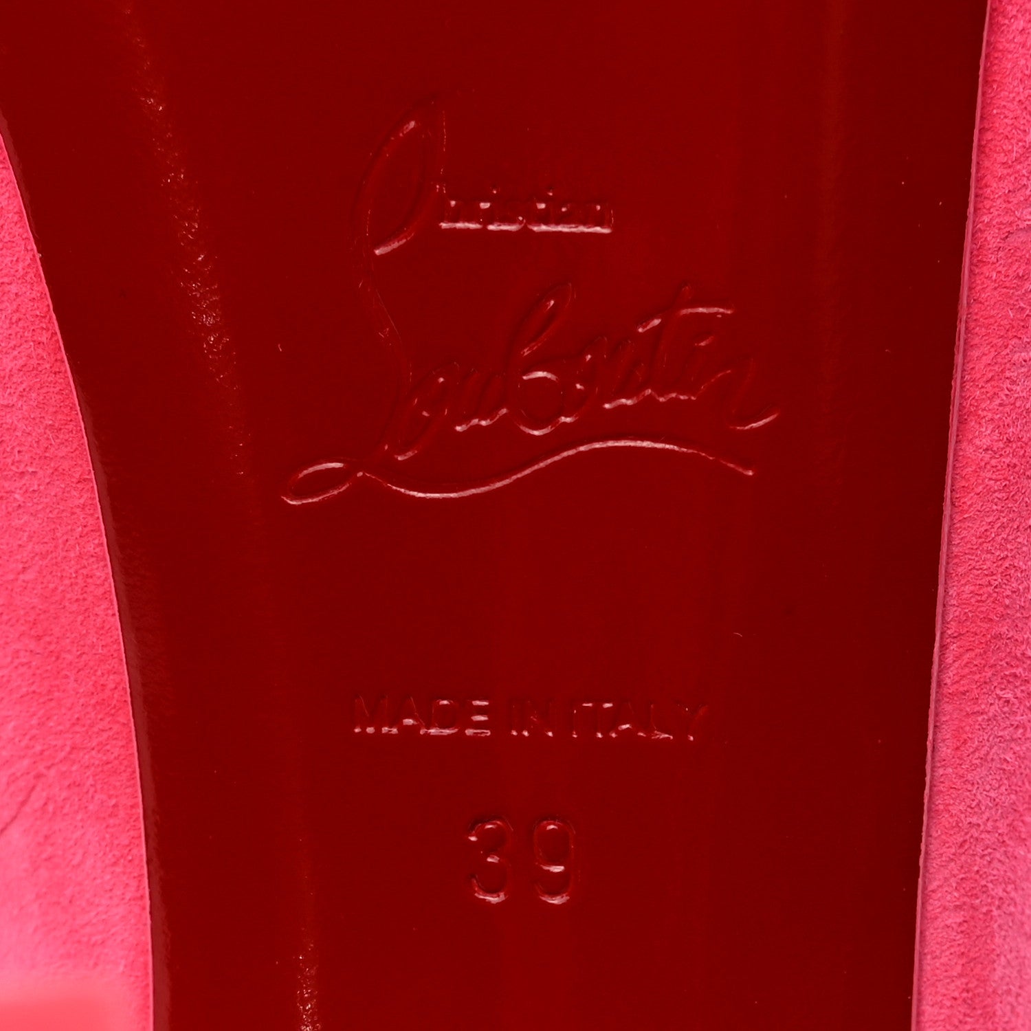 Christian Louboutin Veau Velours Lace Up NVP 120 Peep Toe Pump 39 Poupidou 6 of 15