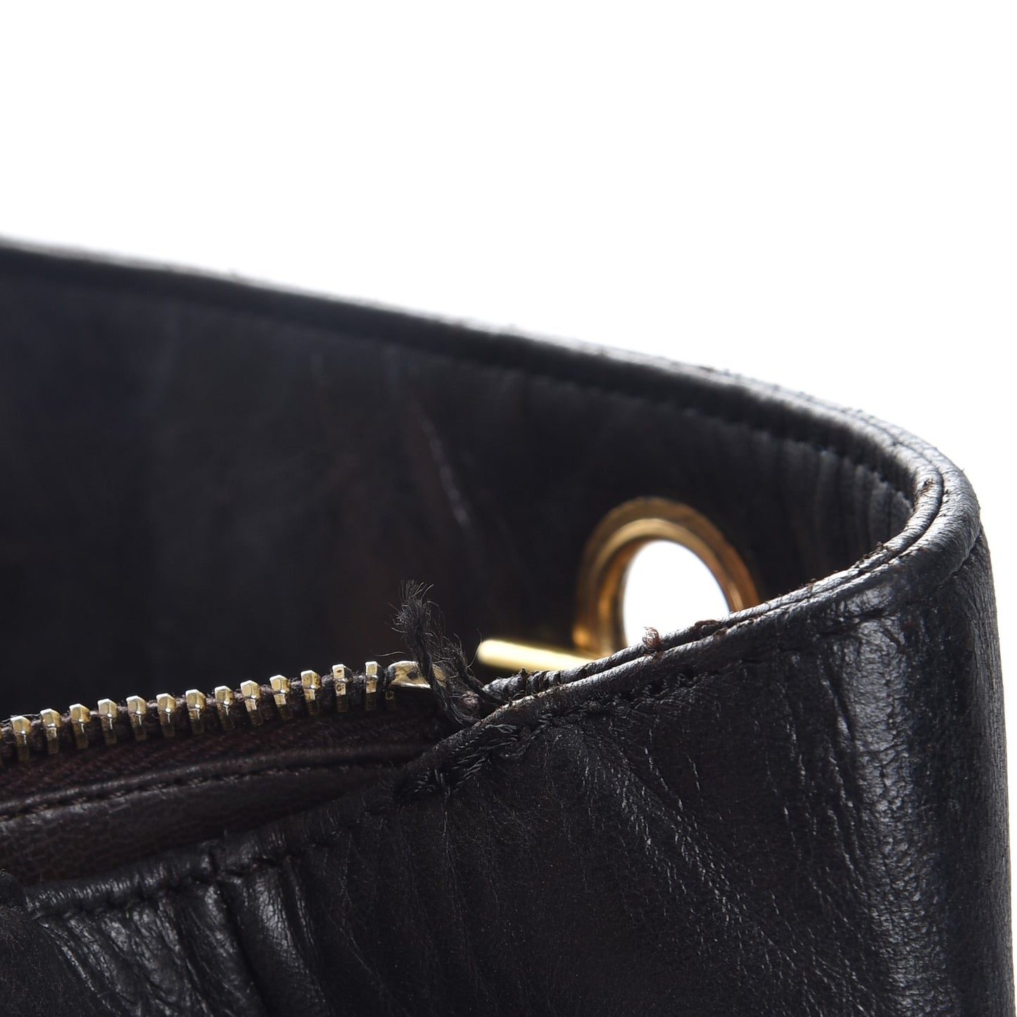 Lambskin Shoulder Bag Black