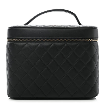 Chanel Caviar Quilted Large Vanity Pouch Black 1 of 7