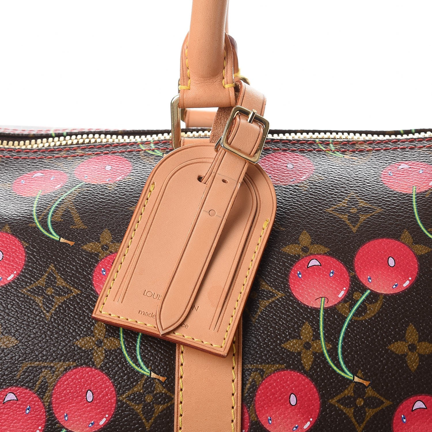 Louis Vuitton Monogram Cerises Keepall 45 12 of 16