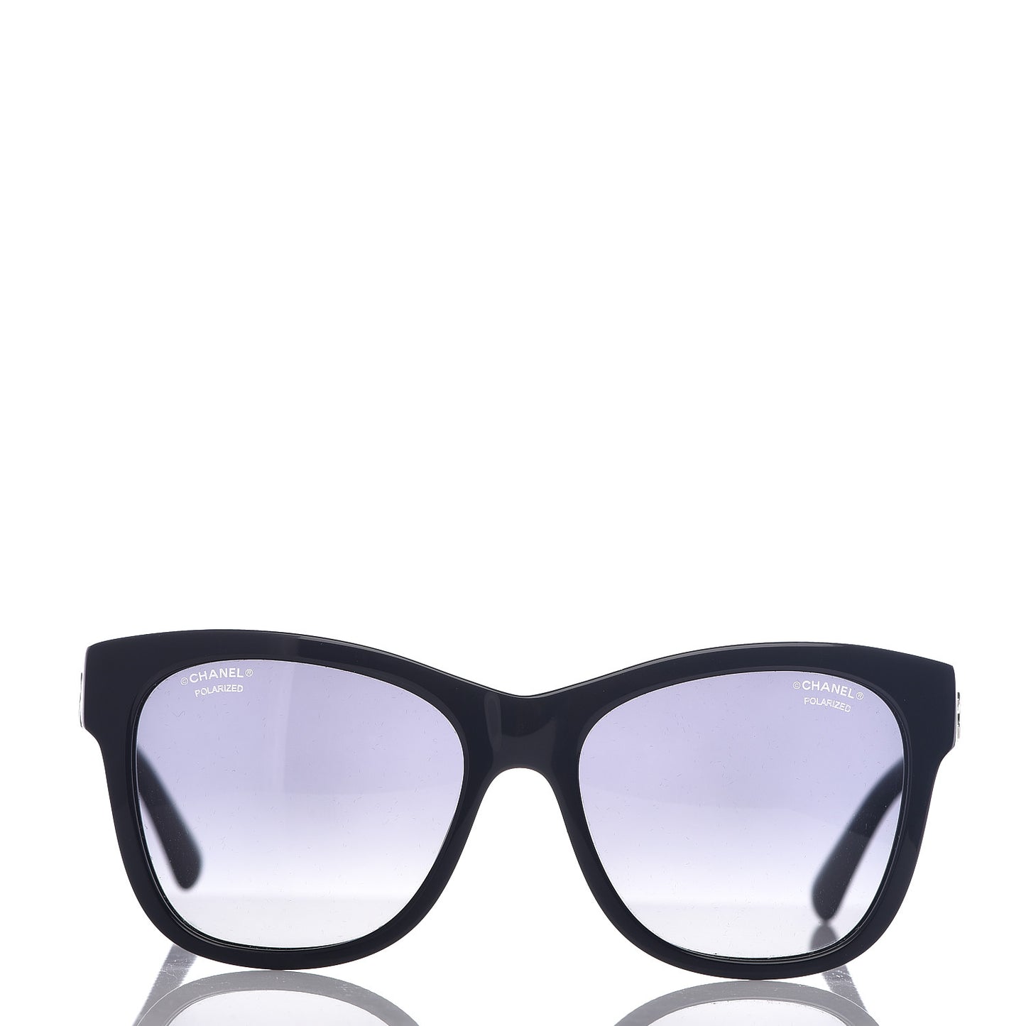 Polarized Square CC Sunglasses 5380 Black