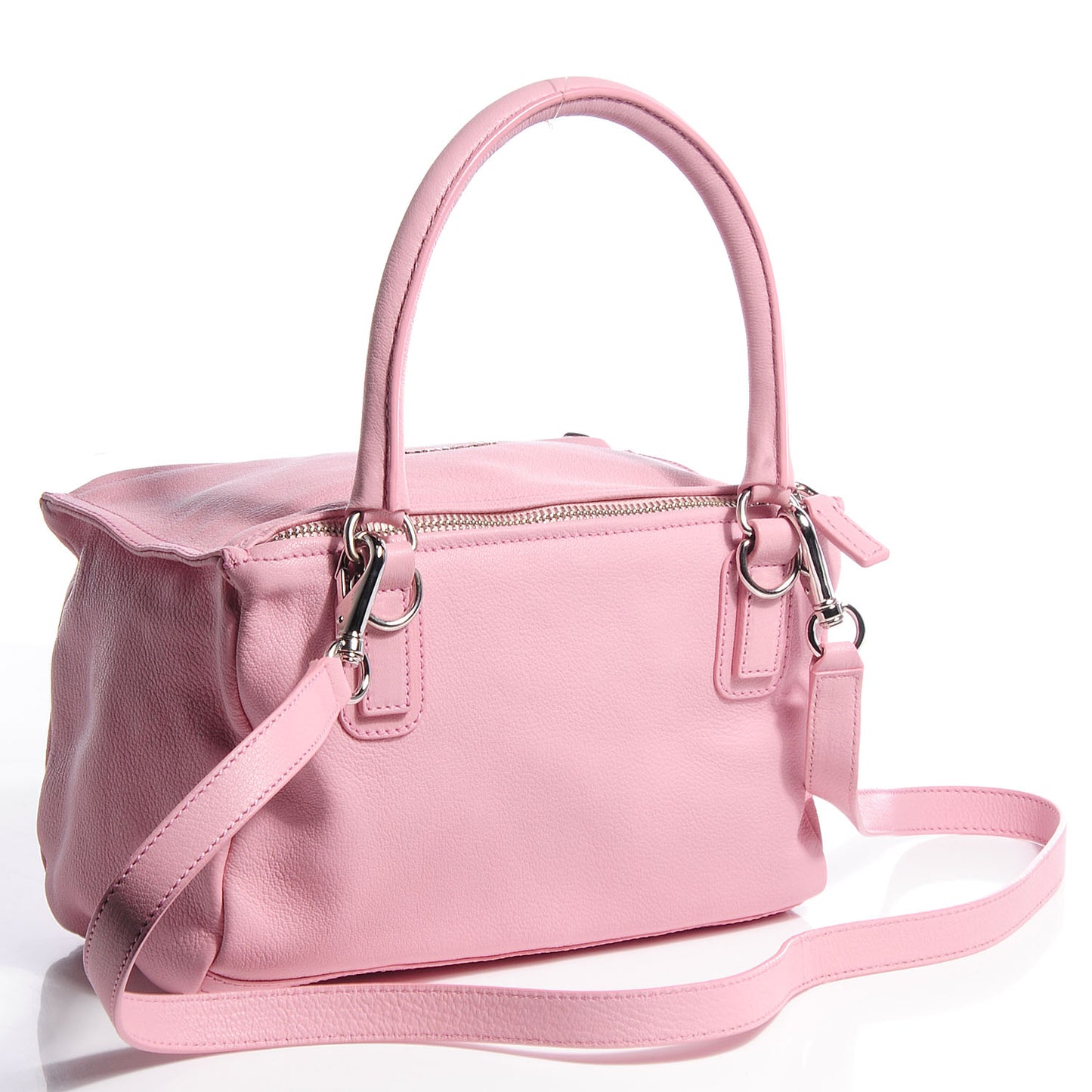 Sugar Goatskin Small Pandora Pink