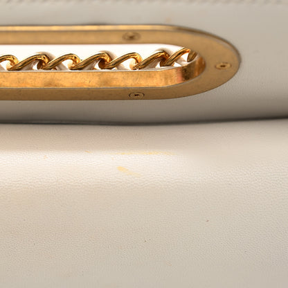 Chanel Lambskin A Real Catch Flap Bag White 11 of 15