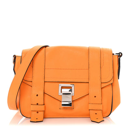 Proenza Schouler Lambskin PS1 Mini Crossbody Bag Marigold 1 of 10