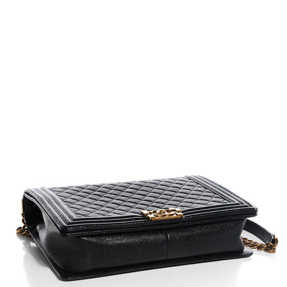 Chanel Caviar Quilted Large Boy Flap Black 4 of 7