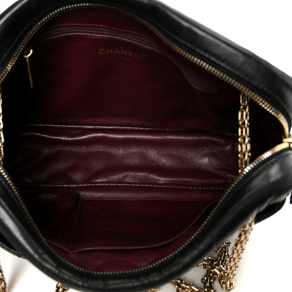 Chanel Aged Calfskin Quilted Medium Reissue Camera Case Black 5 of 11