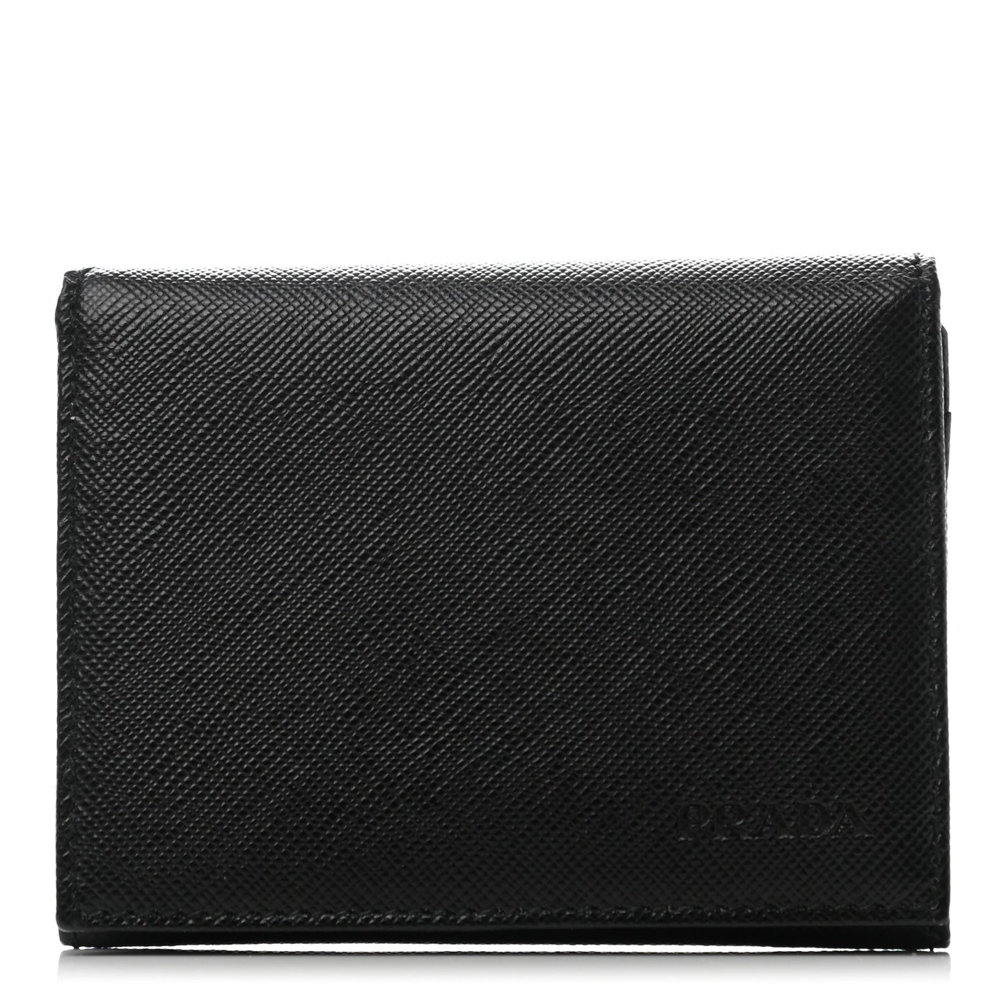 Saffiano Card Holder Black