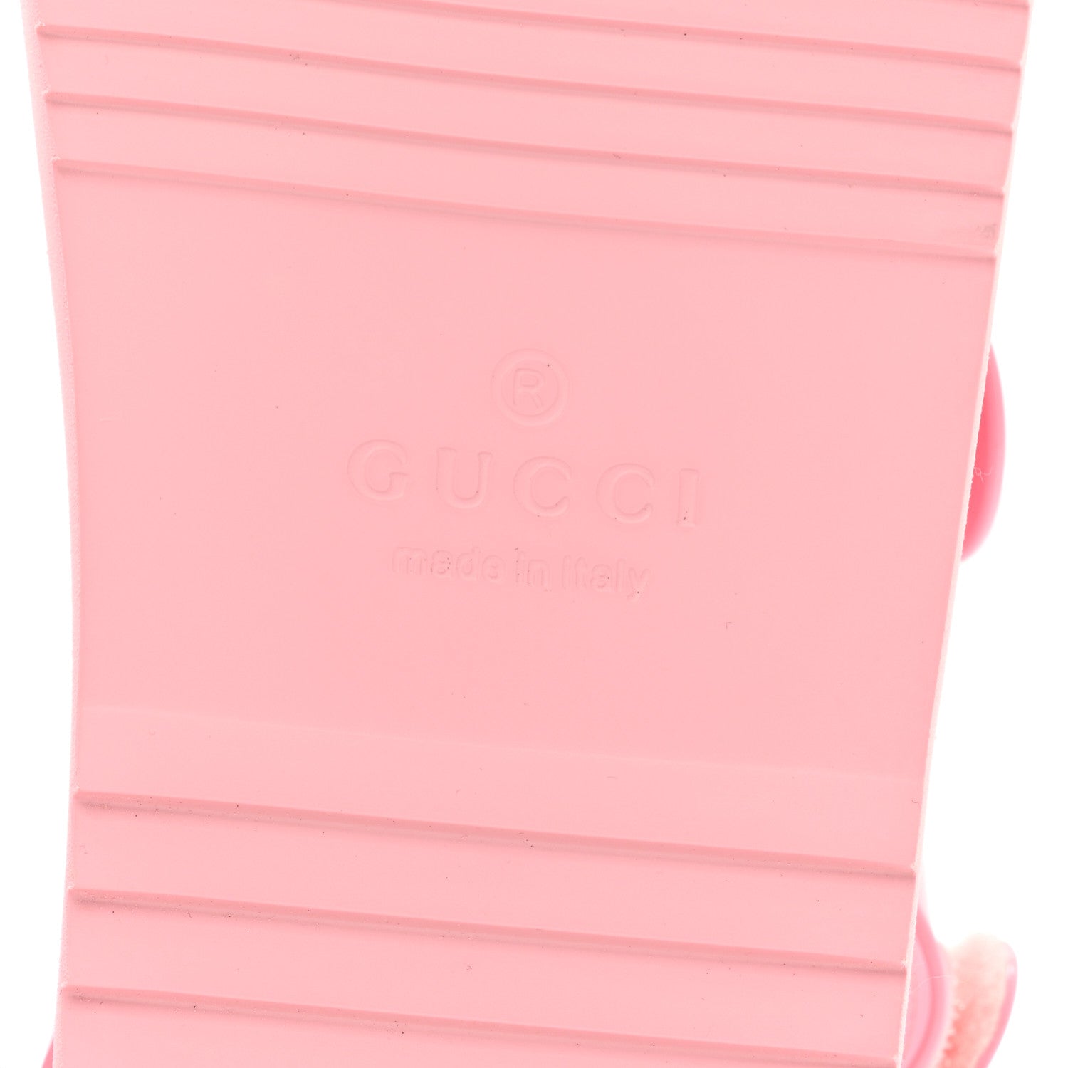 Gucci Rubber Mini Double G Womens Isla Dad Sandals 41 Wild Rose 6 of 7