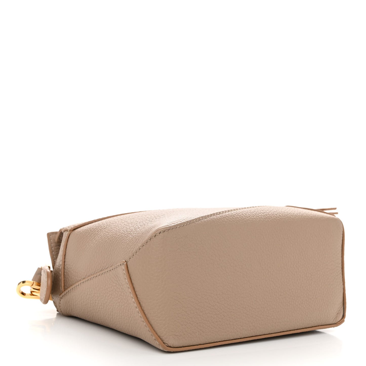 Calfskin Mini Puzzle Edge Bag Sand