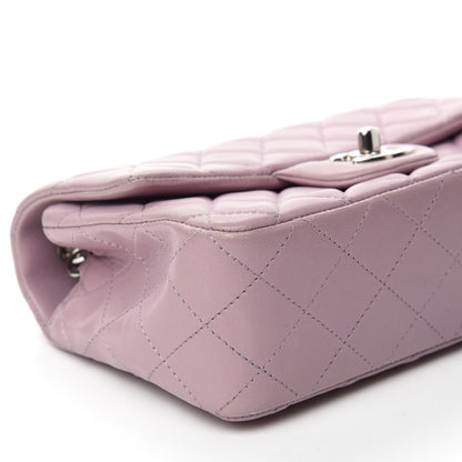 Chanel Lambskin Quilted Mini Rectangular Flap Light Purple 6 of 11