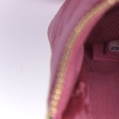 Chanel Caviar Quilted Coin Purse Case Pink 7 of 7