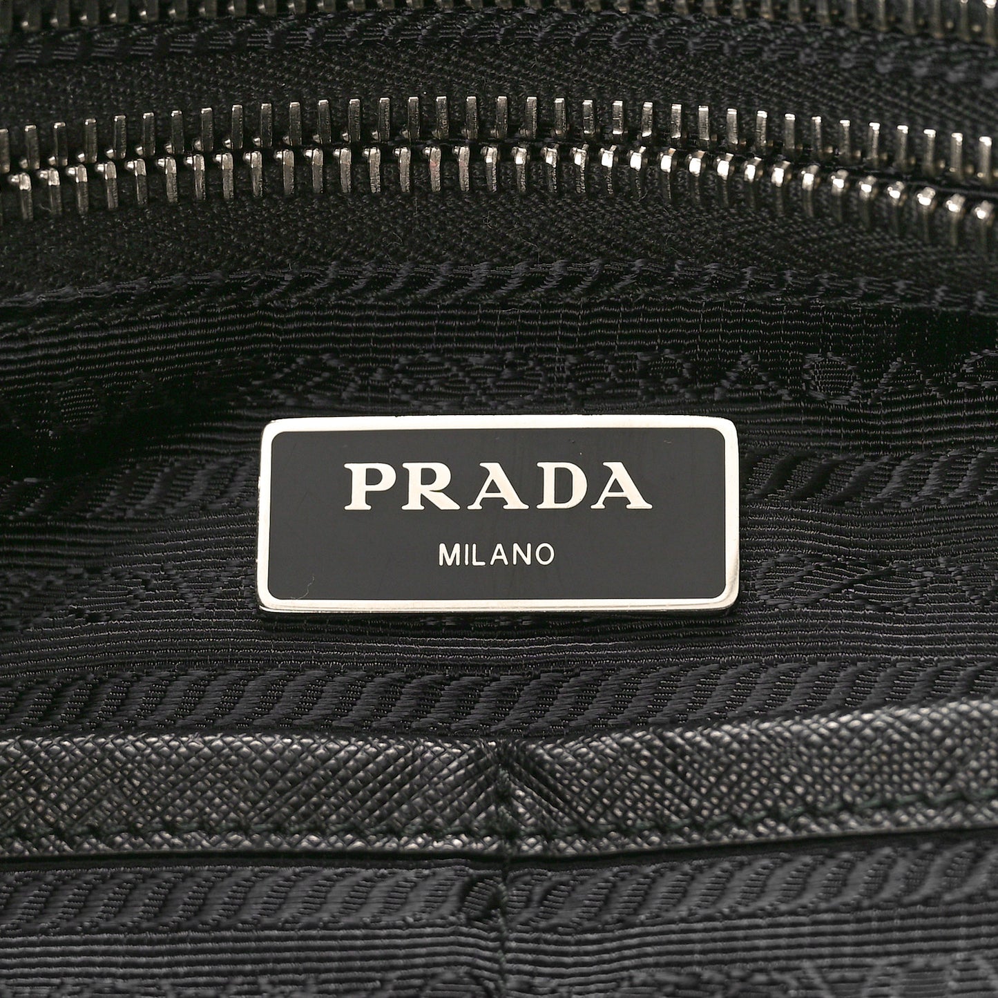 Nylon Vela Baby Bag Black