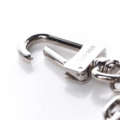 Louis Vuitton XL Pochette Extender Key Ring Chain Silver 3 of 6