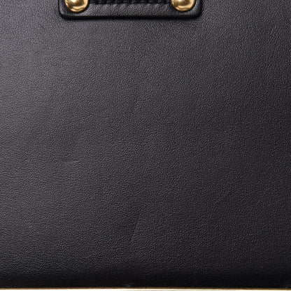 Prada City Calf Saffiano Cahier Astrology Bag Black 10 of 10