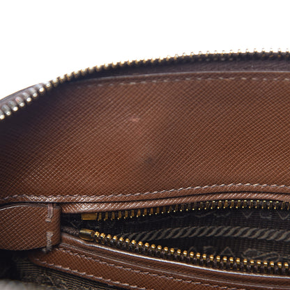 Prada Saffiano Lux Medium Promenade Tote Palissandro 9 of 13