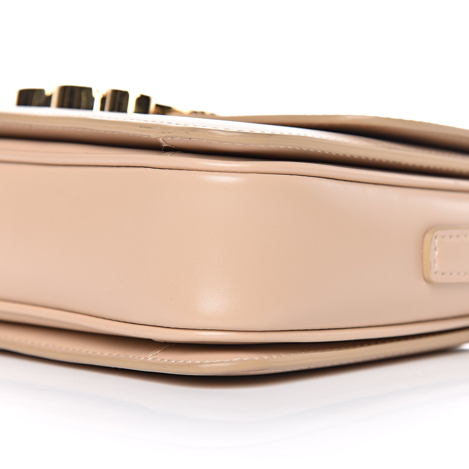 Celine Shiny Calfskin Teen Triomphe Nude 9 of 9