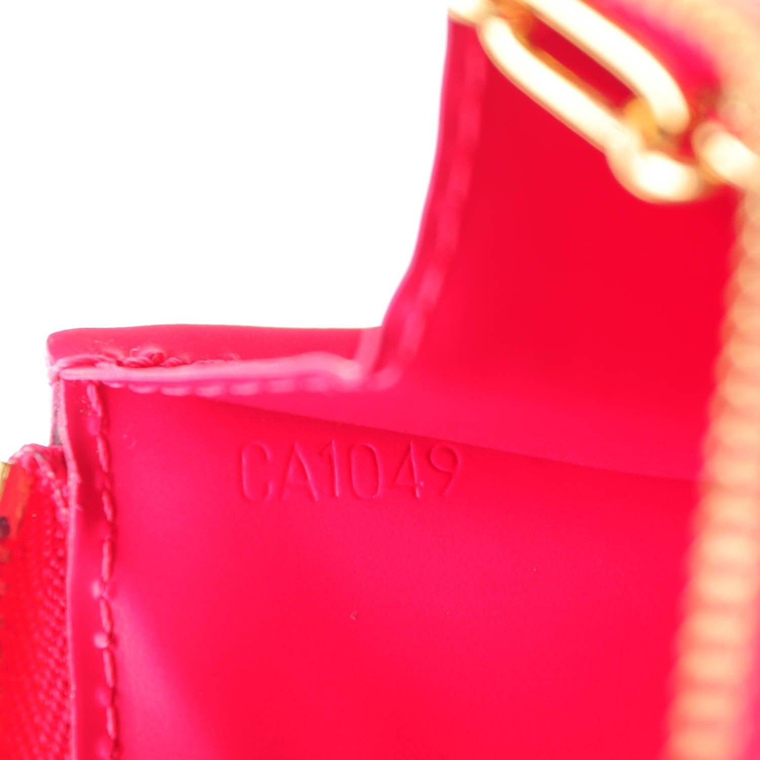 Louis Vuitton Vernis Key Pouch Rose Pop 7 of 7