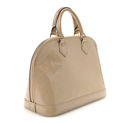 Louis Vuitton Vernis Alma PM Dune 3 of 9