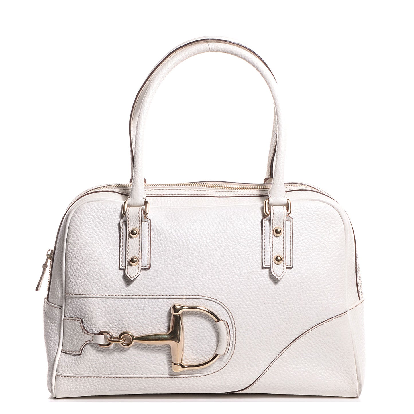 Leather Hasler Boston White