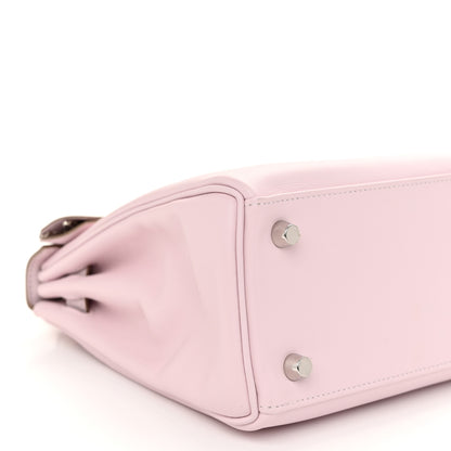 Hermes Swift Kelly Retourne 25 Mauve Pale 9 of 11