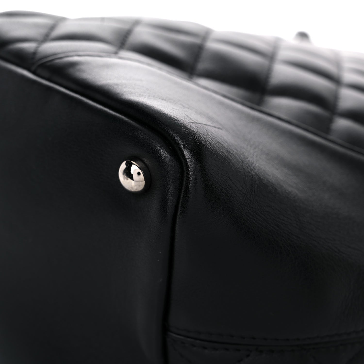 Chanel Calfskin Quilted Medium Cambon Tote Black 9 of 20