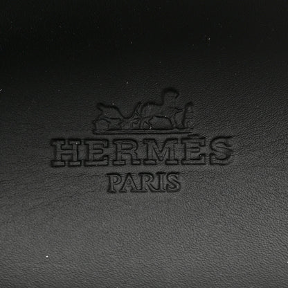 Hermes Glazed Calfskin Hoxton Oxford 37 Black 8 of 15