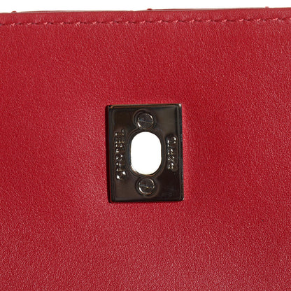Chanel Calfskin Quilted In The Business Flap Red 6 of 8
