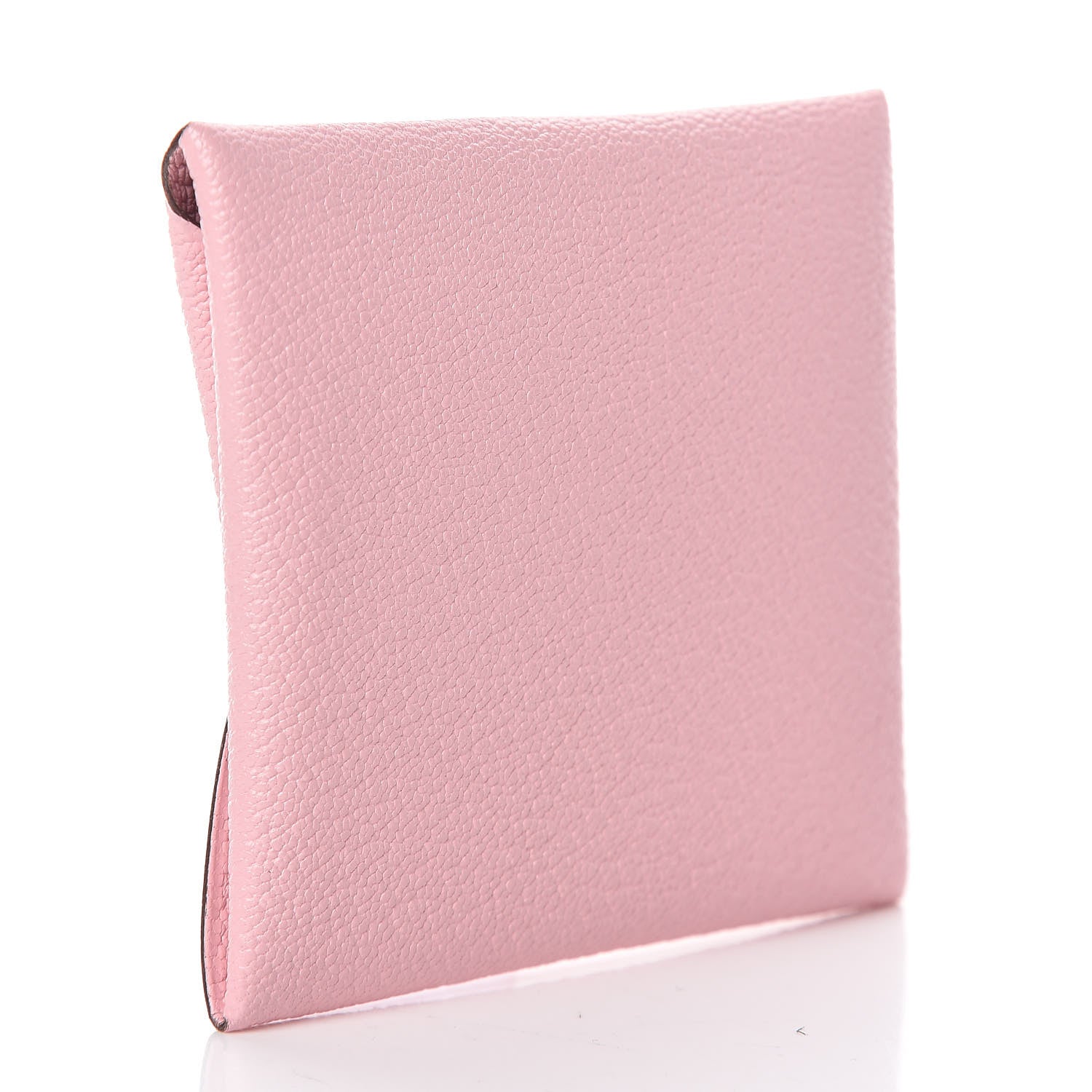 Hermes Chevre Mysore Bastia Coin Purse Rose Sakura 3 of 8